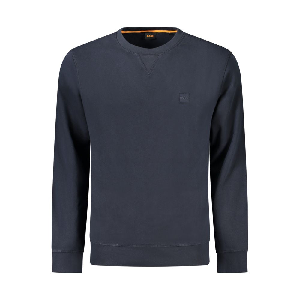 Blue Cotton Sweatshirt