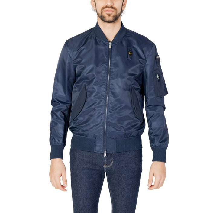 Blauer Jacka Man