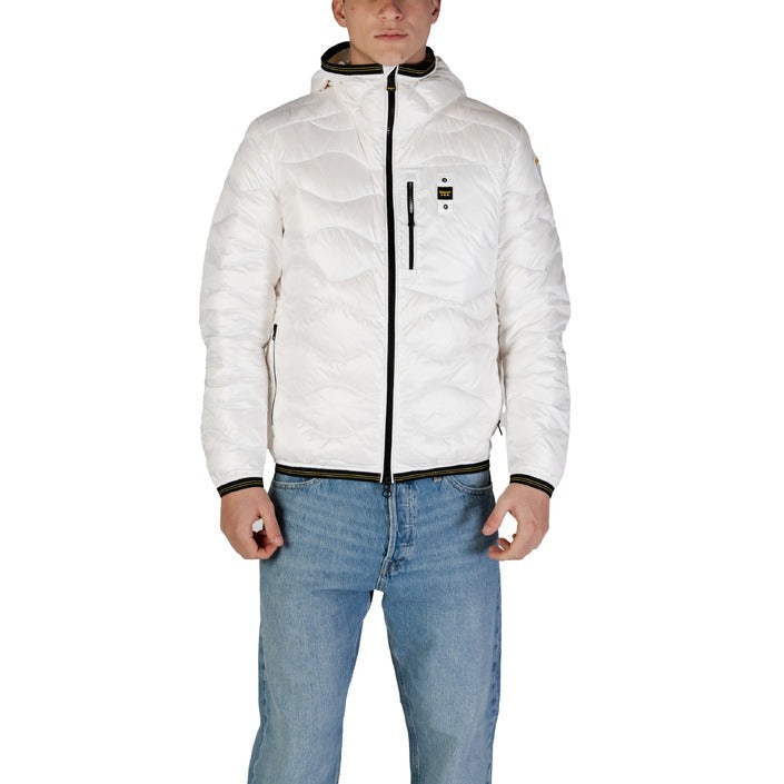 Blauer Vindjacka Man
