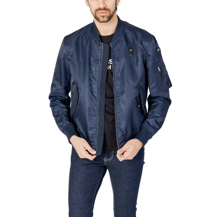 Blauer Jacka Man