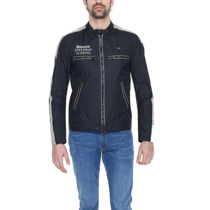 Blauer Jacka Man