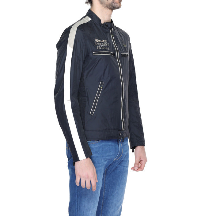 Blauer Jacka Man