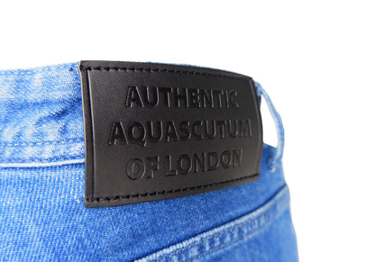 Blue Cotton Men's Jeans