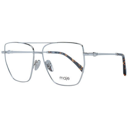 Silver Women Glasses Frame