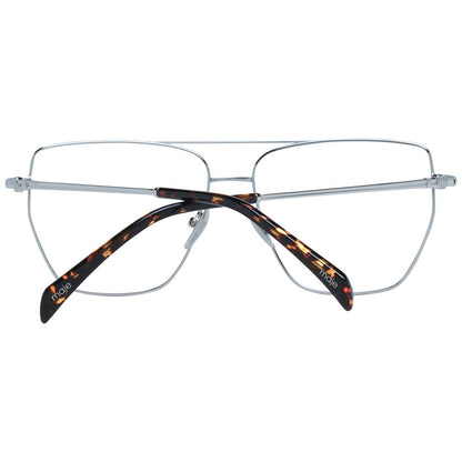 Silver Women Glasses Frame