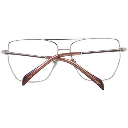 Gold Women Glasses Frame
