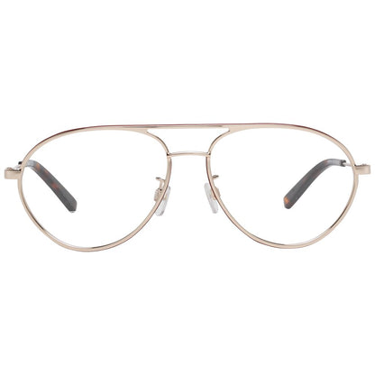 Rose Gold Men Glasses Frame
