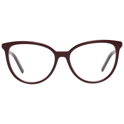 Burgundy Women Glasses Frame