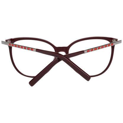 Burgundy Women Glasses Frame