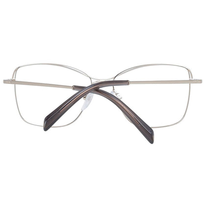Gold Women Glasses Frame