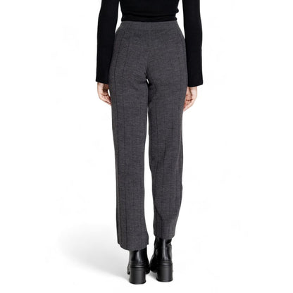 Gray Marabou Pant