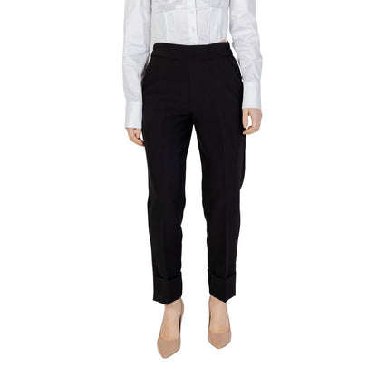 Black Polyester Pant