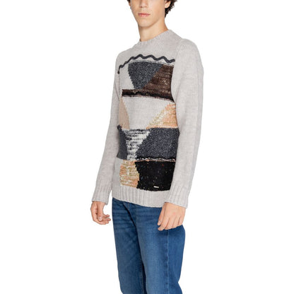Beige Marabou Sweater