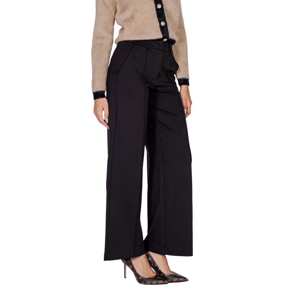 Black Polyester Pant