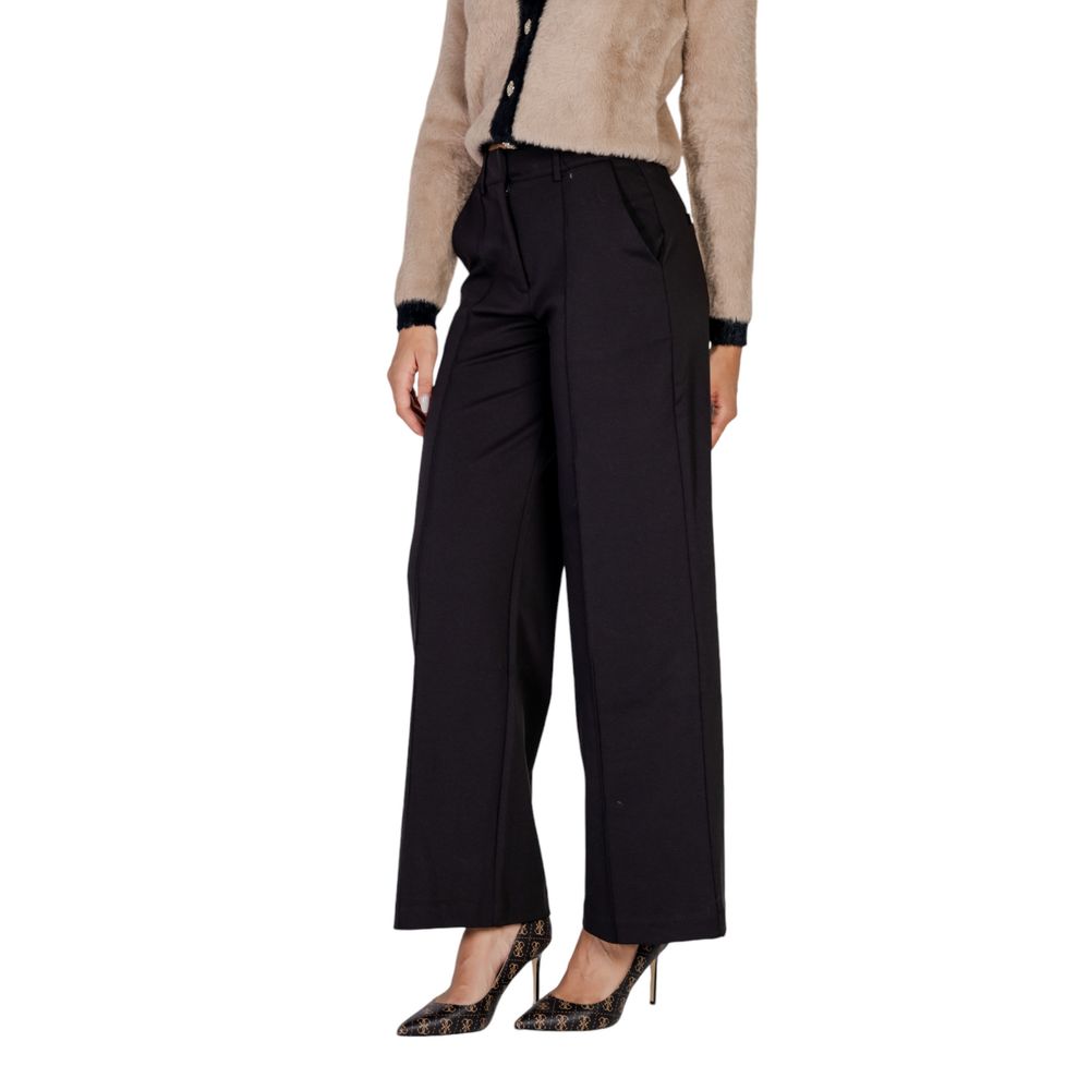 Black Polyester Pant