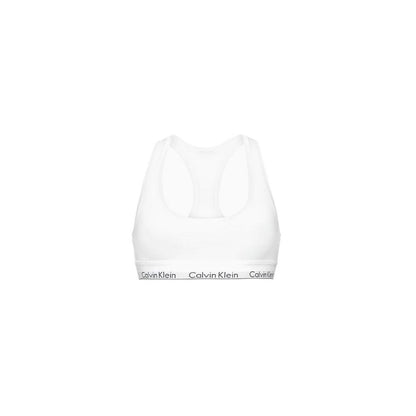 White Cotton Bra