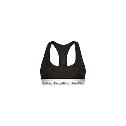 Black Cotton Bra