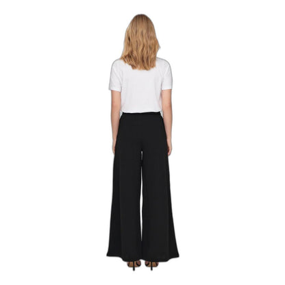 Black Recycled Polyester Pant