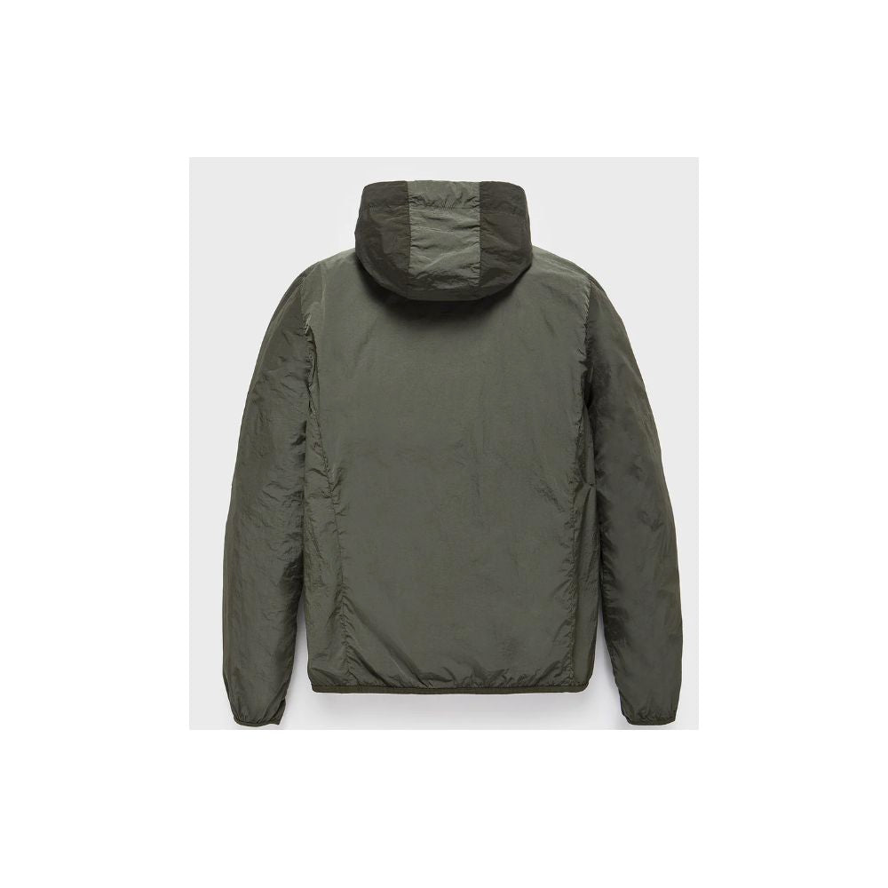 Green Polyamide Men's Jacket