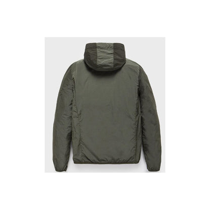Green Polyamide Men's Jacket