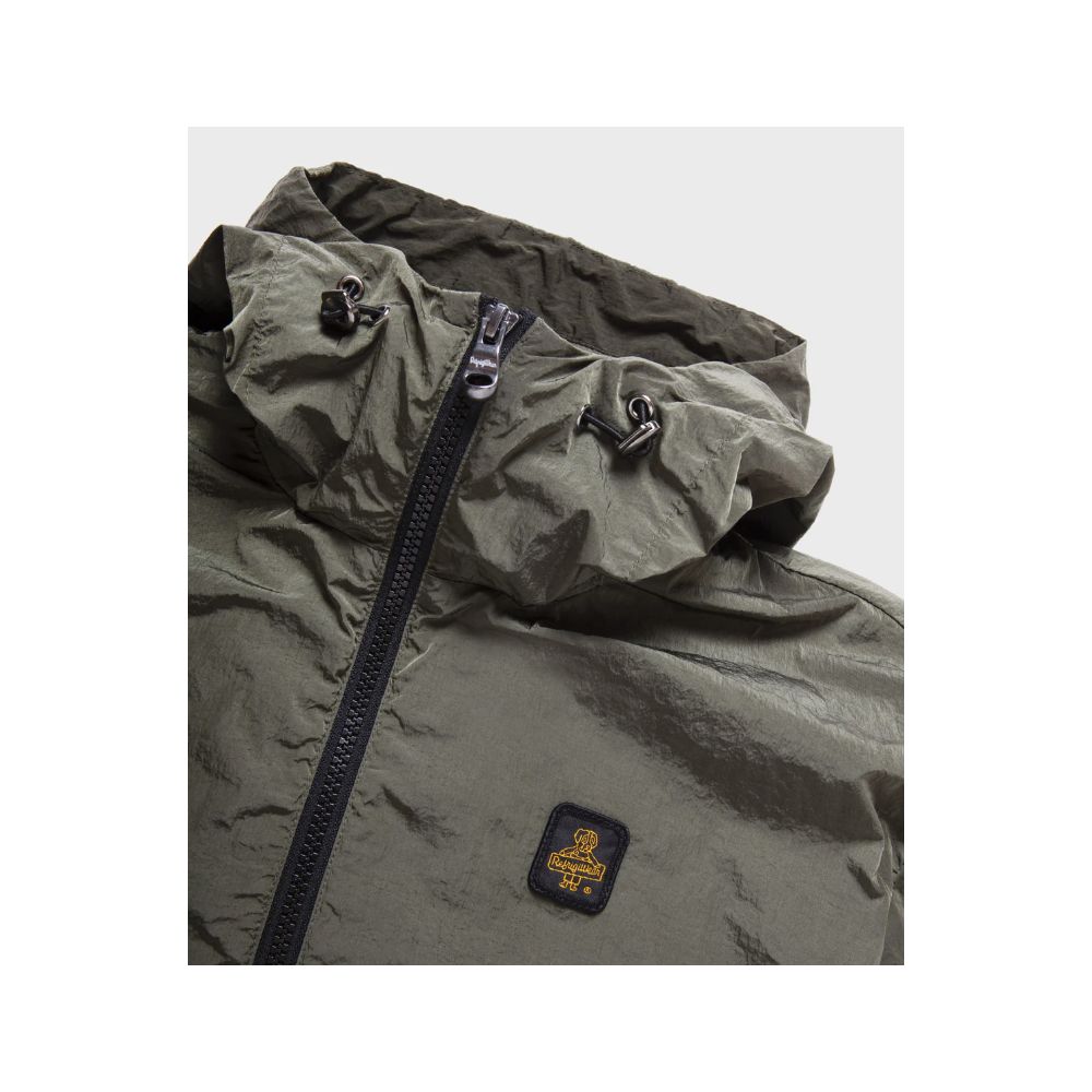 Green Polyamide Men's Jacket