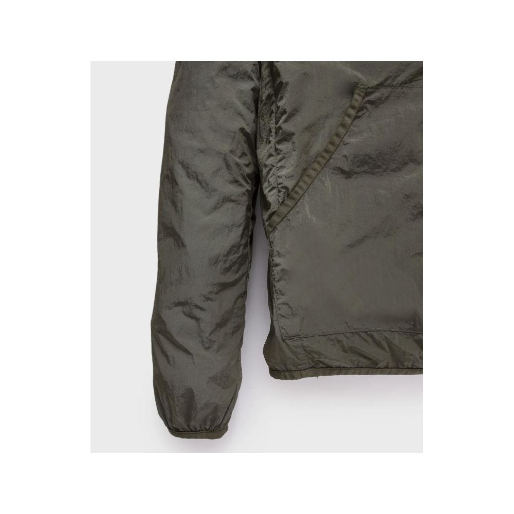 Green Polyamide Men's Jacket