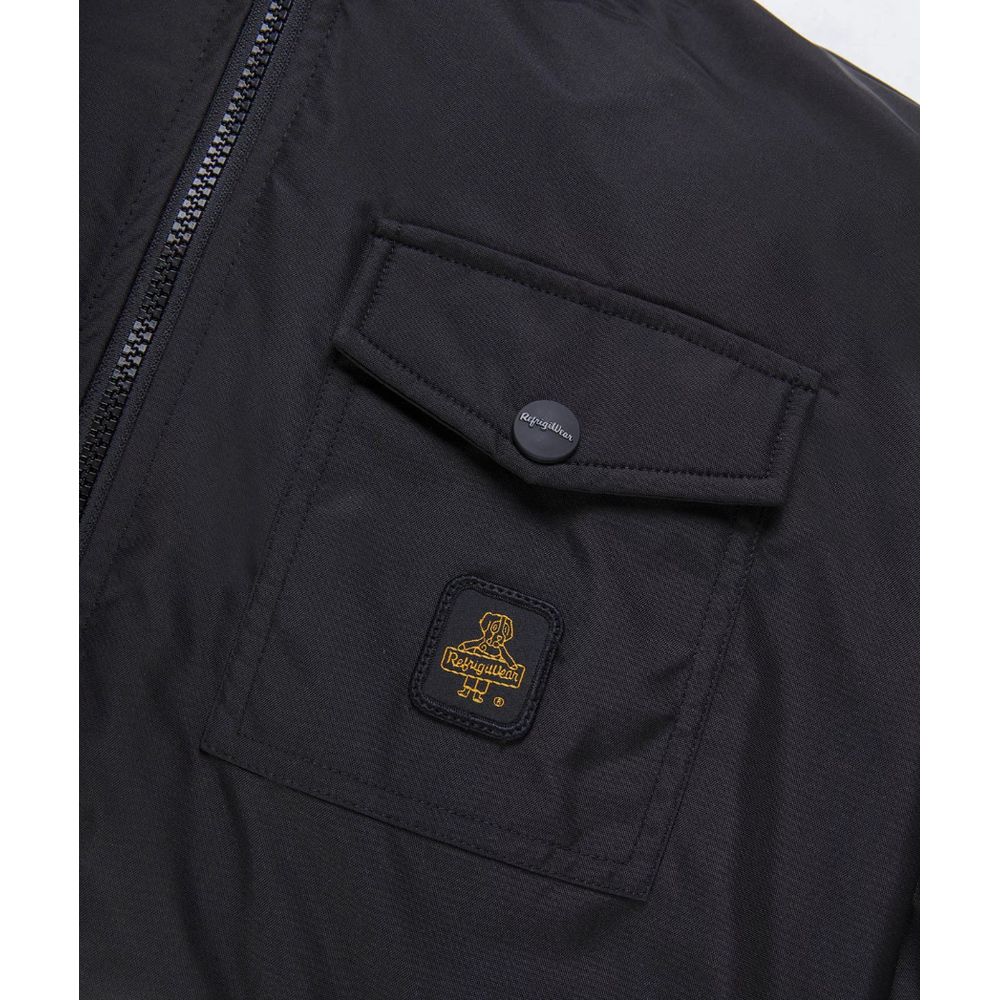 Black Nylon Men's Jacket