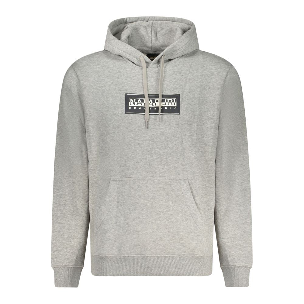 Gray Cotton Men Sweater