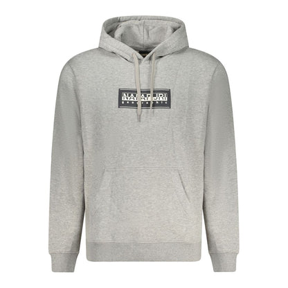 Gray Cotton Men Sweater