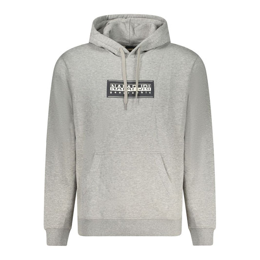 Gray Cotton Men Sweater