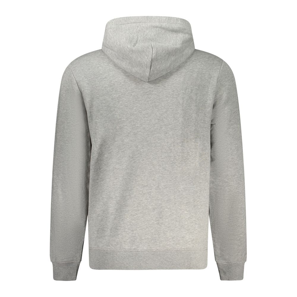 Gray Cotton Men Sweater