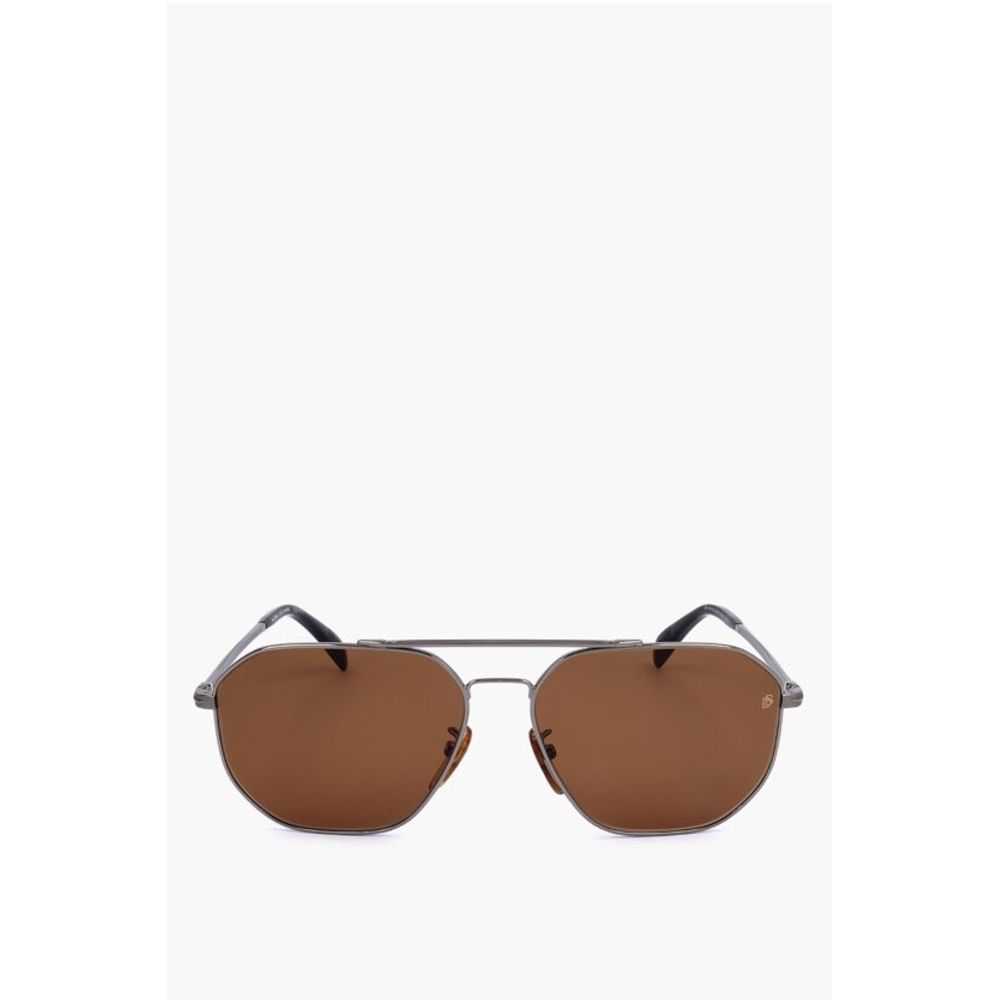 Aviator Sunglasses with Orange Lenses