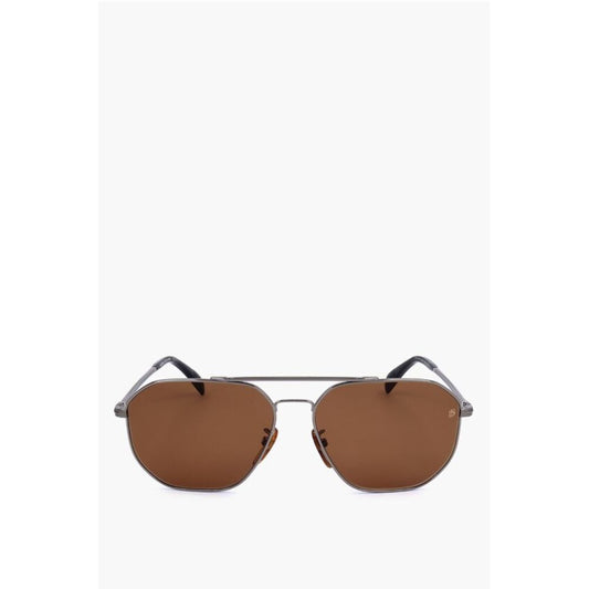 Aviator Sunglasses with Orange Lenses