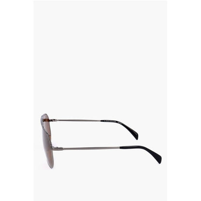 Aviator Sunglasses with Orange Lenses