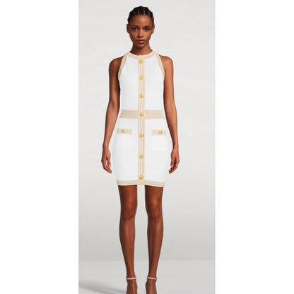 White Viscose Women Dress