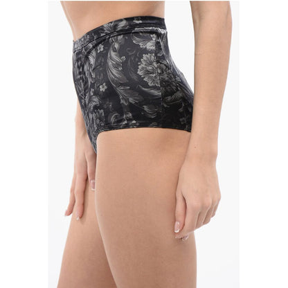 High-waisted Slip with Barocco Motif