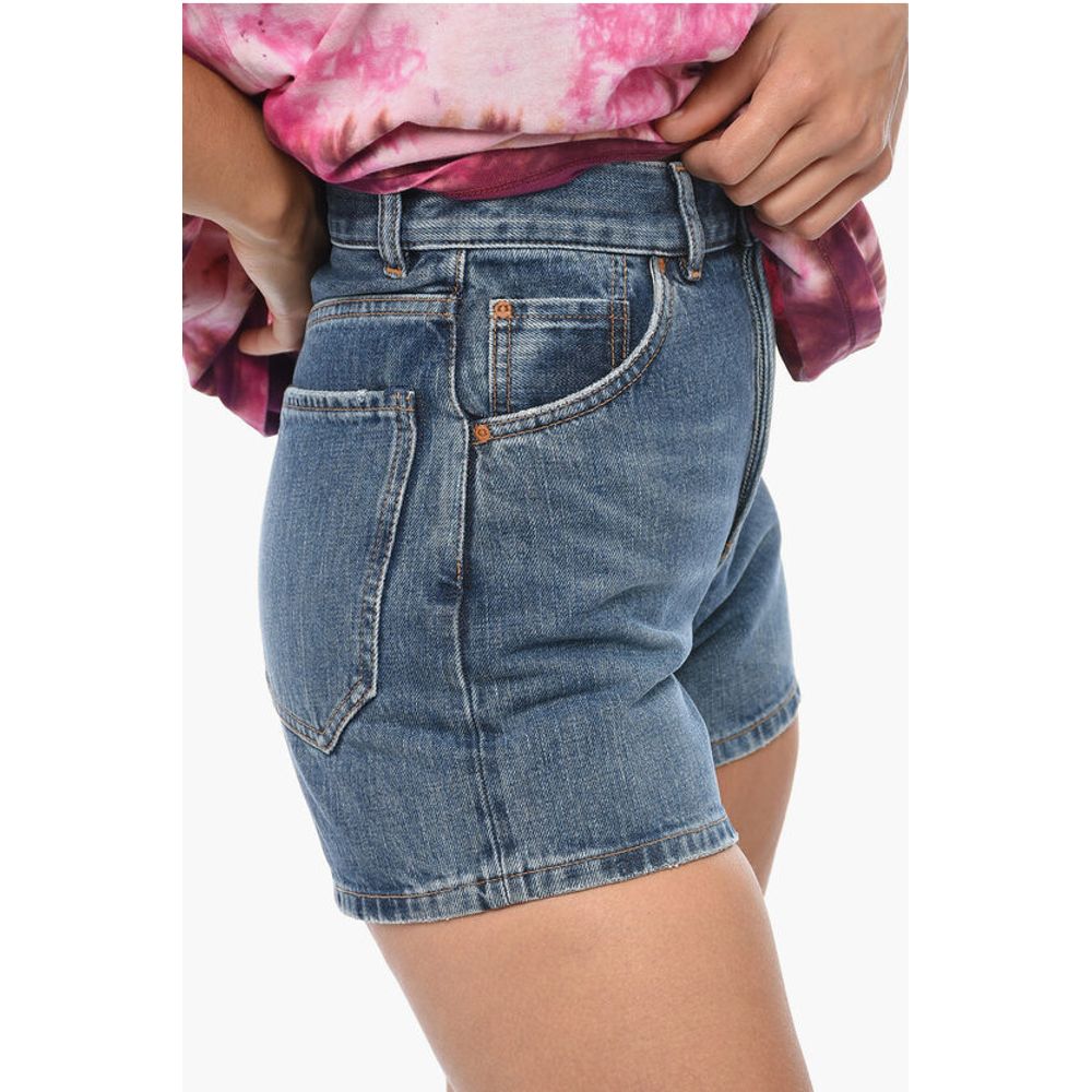 Mid Wash KADOVAR Denim Shorts