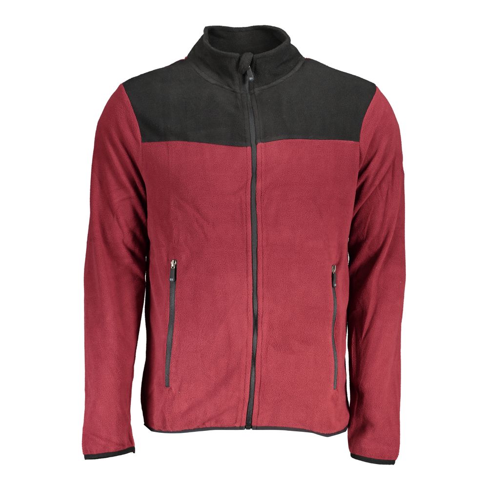 Purple Polyester Men Sweater