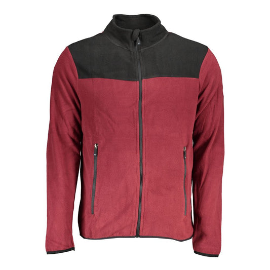 Purple Polyester Men Sweater