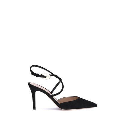 Suede Pums