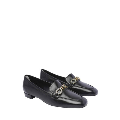 Signature Square Leather Loafers