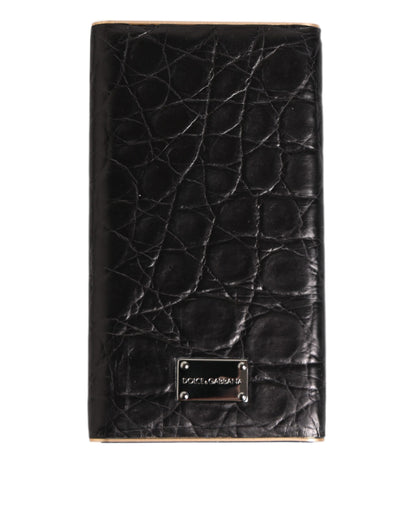 Black Leather Exotic 3000mAh Power Bank Charger USB