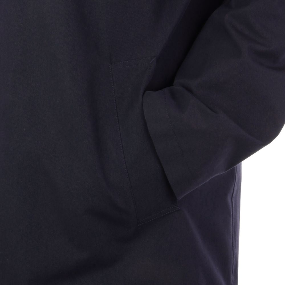 Blue Cotton Men's Jacket
