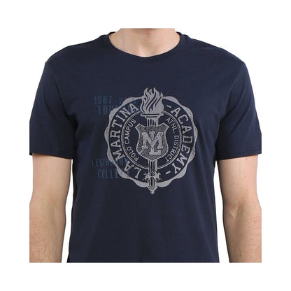 Blue Cotton T-Shirt