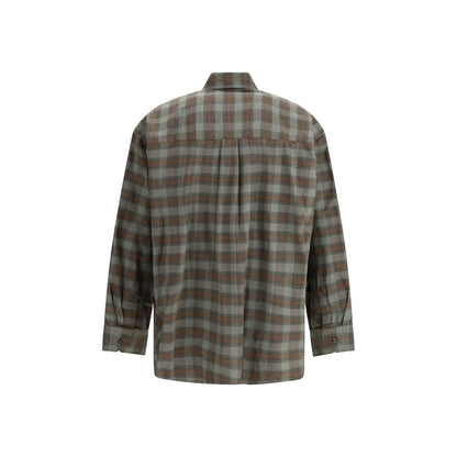 Flannel Check Borrowed Shirt