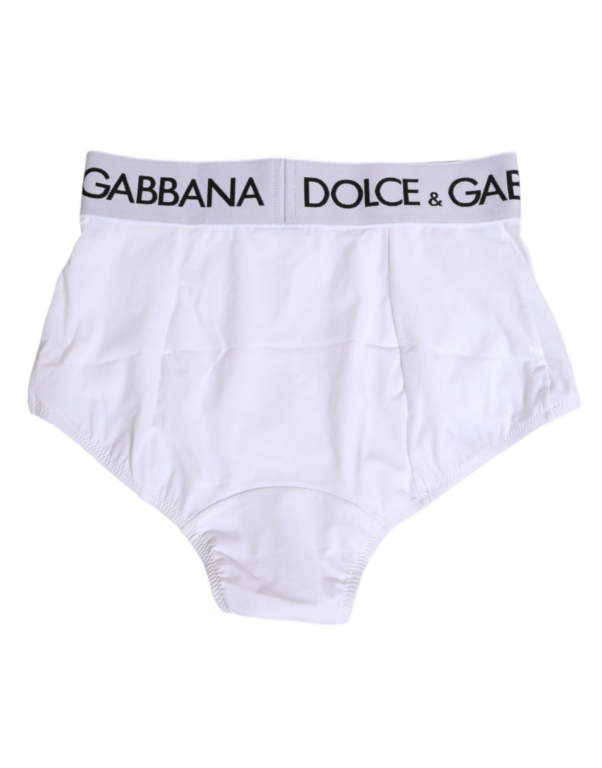 White Nylon Logo Waistband Panty Underwear