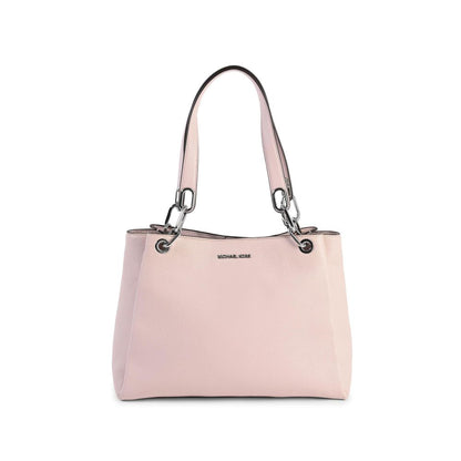 Pink Leather Shoulder Bag