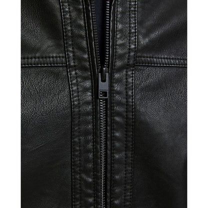 Black Polyamide Jackets & Coat