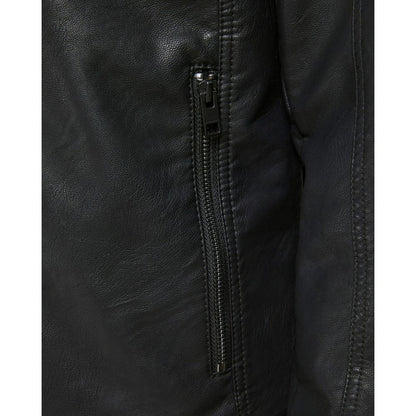 Black Polyamide Jackets & Coat