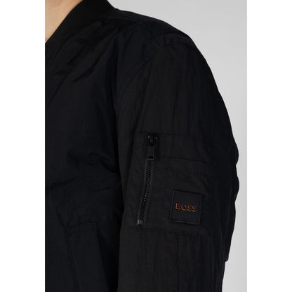 Black Polyamide Jackets & Coat